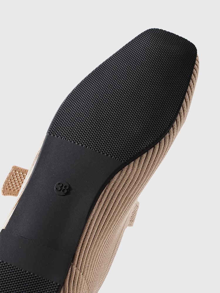 Mary-Jane | Flats mit runder Spitze