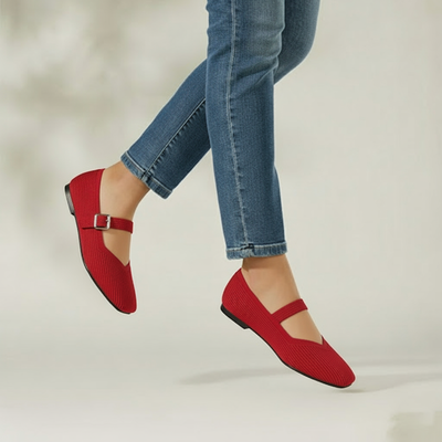 Mary-Jane | Flats mit runder Spitze