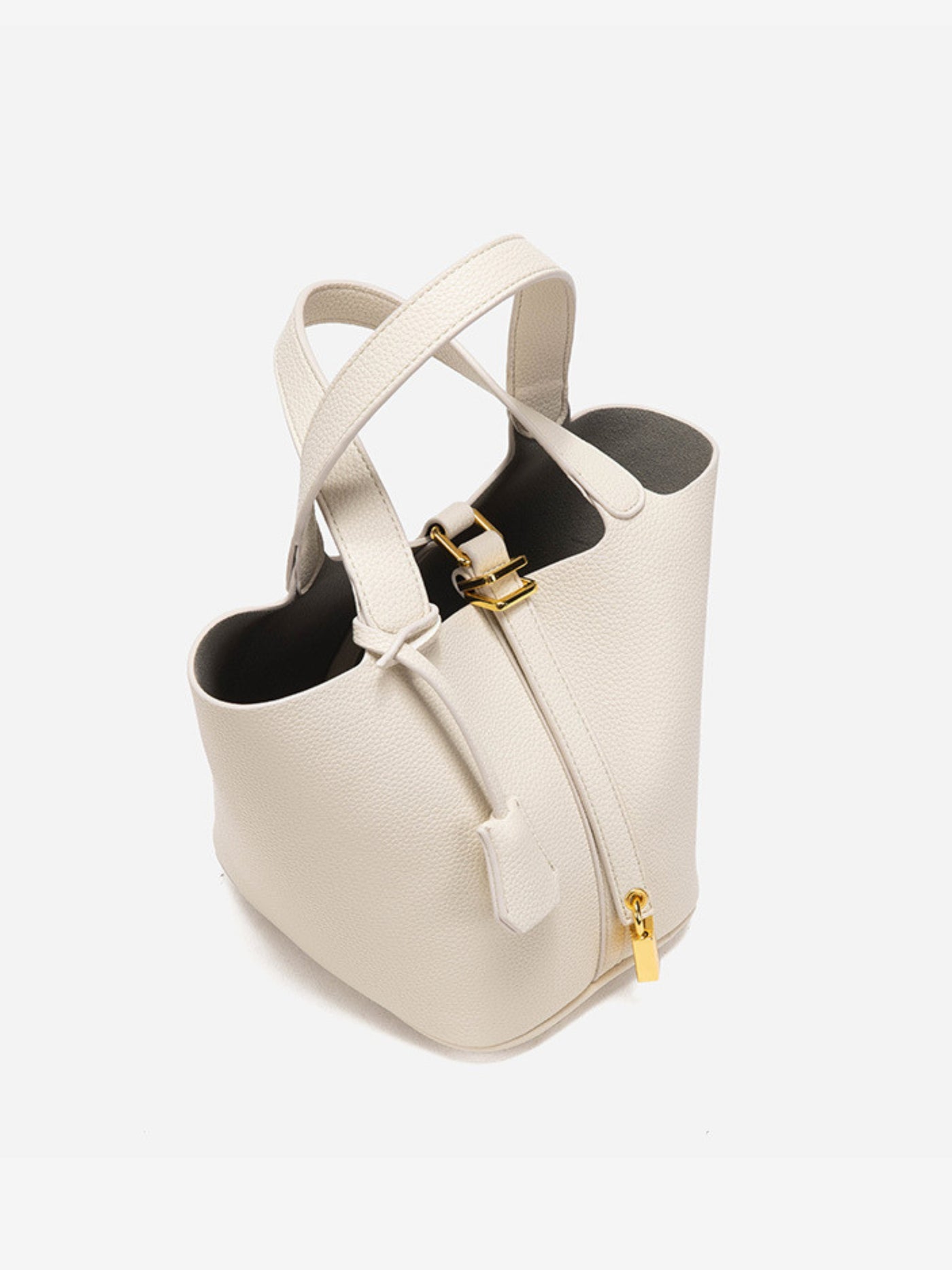 Glaiza | Elegante Bucket Bag mit Goldverschluss