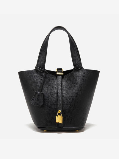 Glaiza | Elegante Bucket Bag mit Goldverschluss