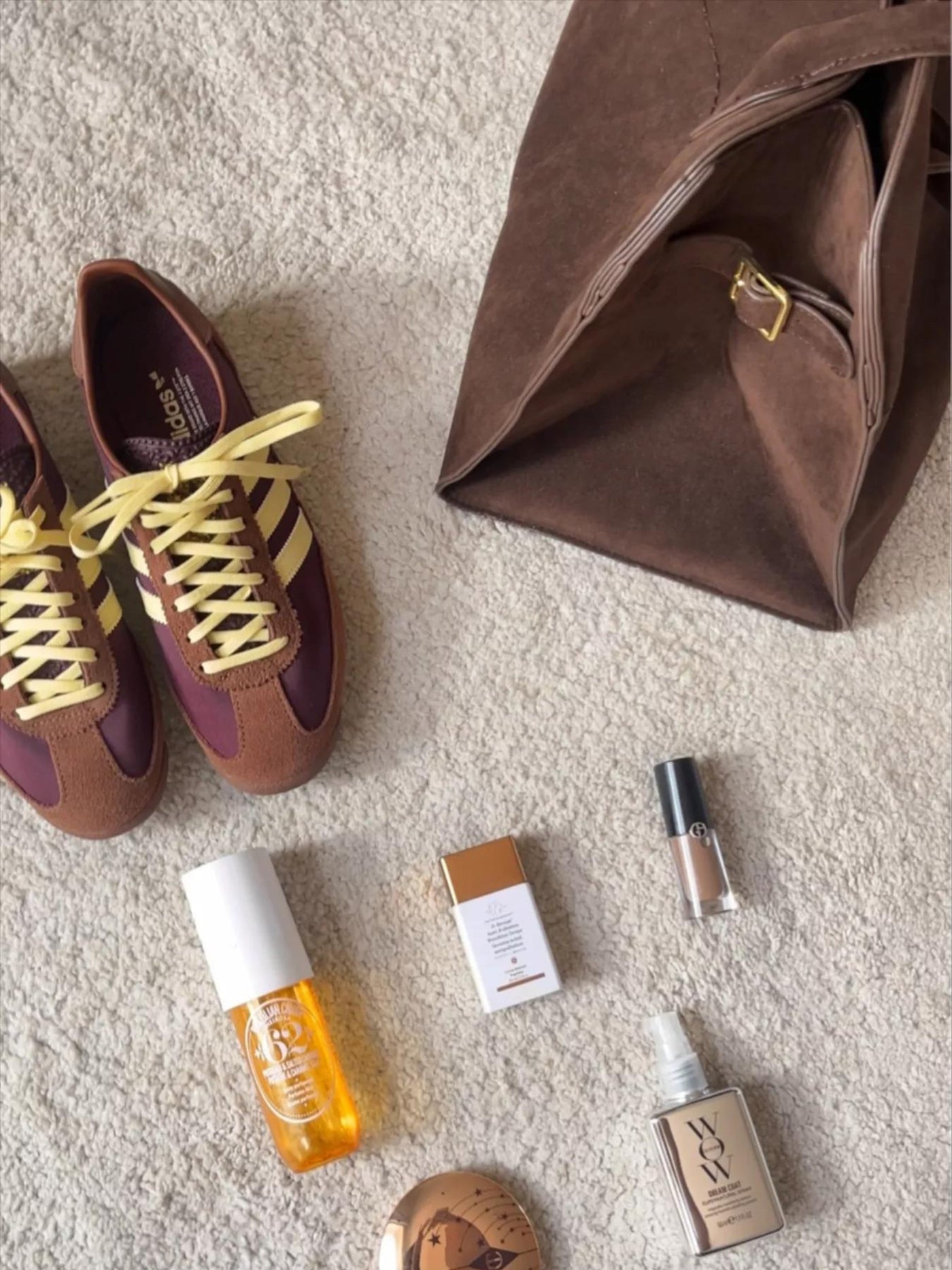 Luisa | Minimalistische Alltagstasche aus Wildleder