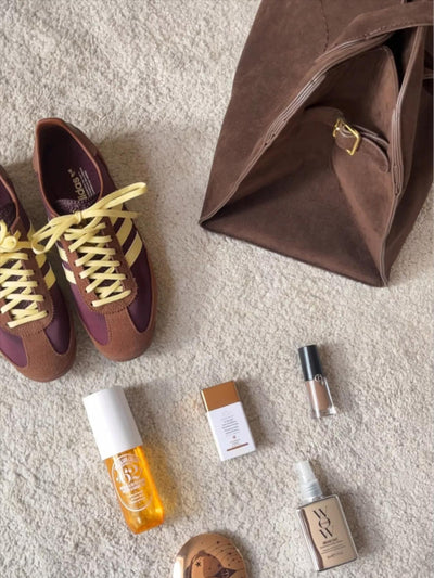 Luisa | Minimalistische Alltagstasche aus Wildleder