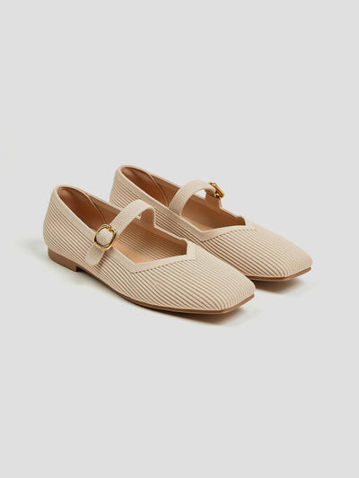 Mary-Jane | Flats mit runder Spitze