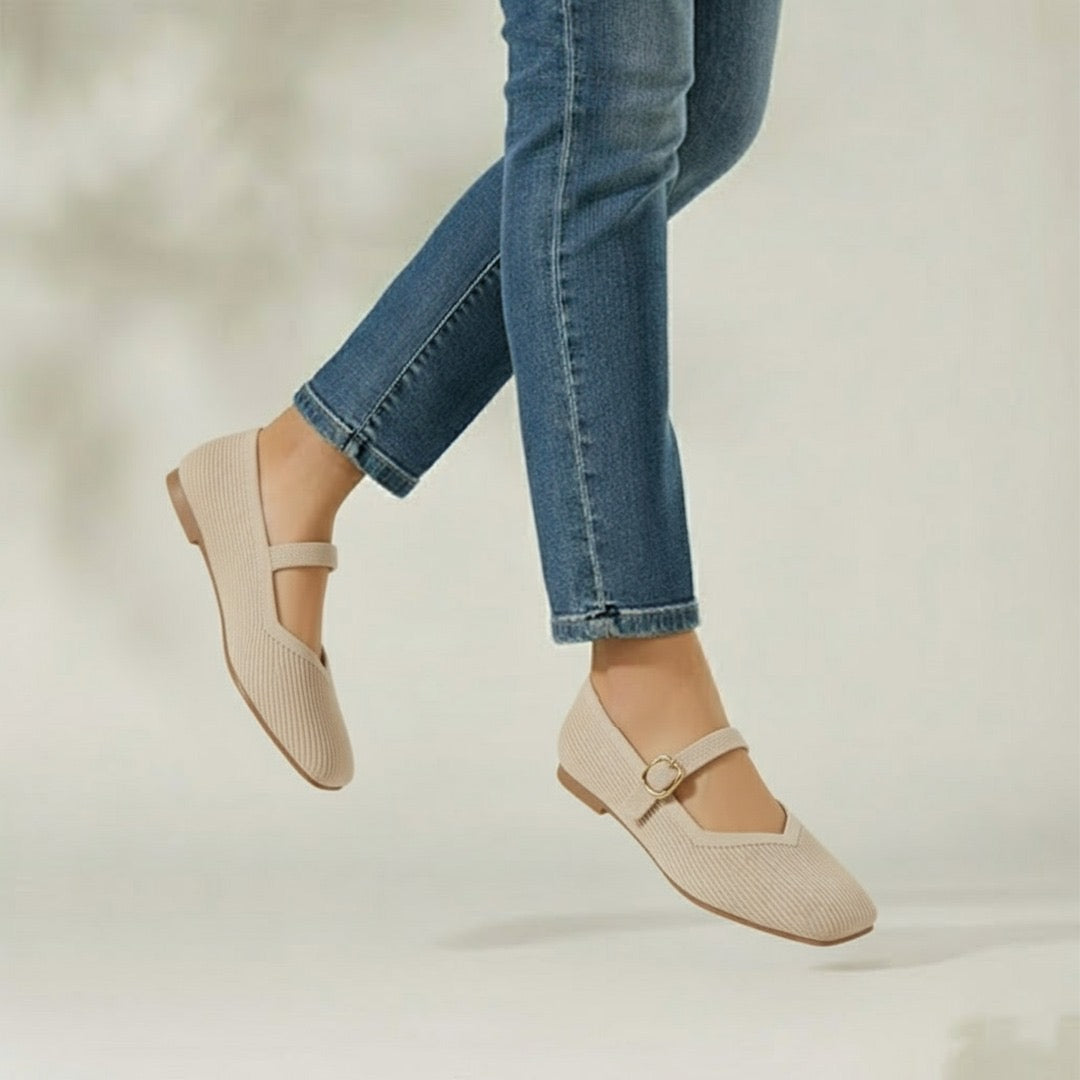 Mary-Jane | Flats mit runder Spitze
