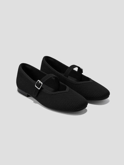 Mary-Jane | Flats mit runder Spitze