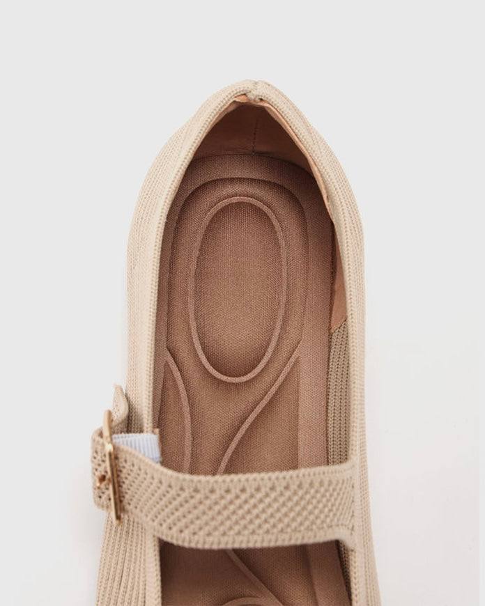 Mary-Jane | Flats mit runder Spitze