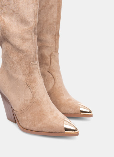 Roxy | Suedine Khaki Stiefel