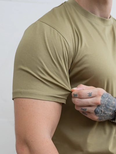 Evano | T-Shirt Khaki-Grün