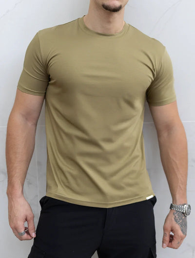Evano | T-Shirt Khaki-Grün