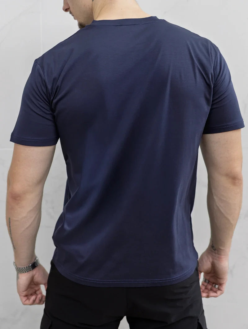 Evano | T-Shirt Marineblau