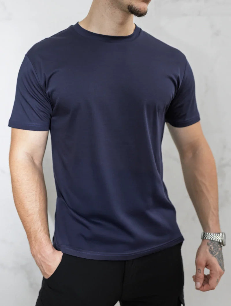Evano | T-Shirt Marineblau
