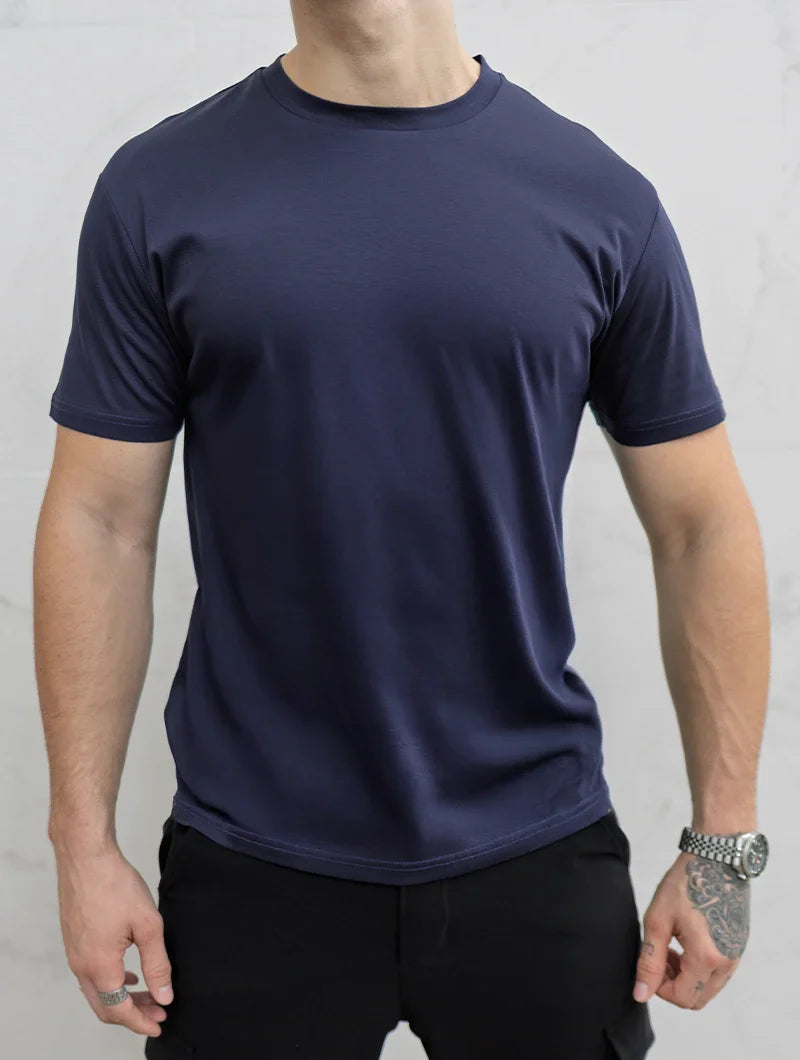 Evano | T-Shirt Marineblau