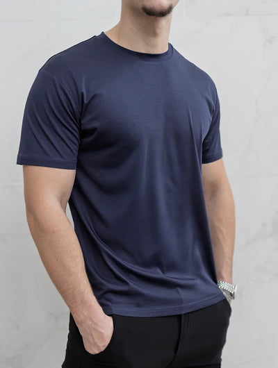 Evano | T-Shirt Marineblau