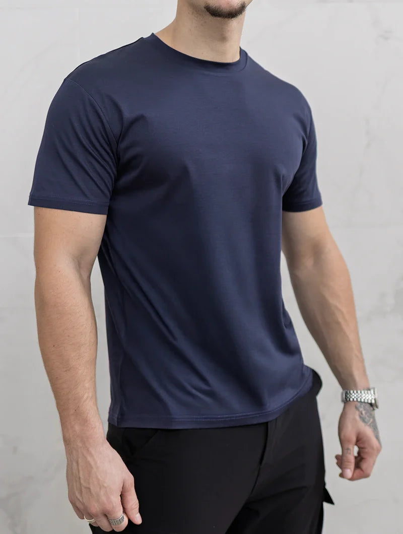 Evano | T-Shirt Marineblau