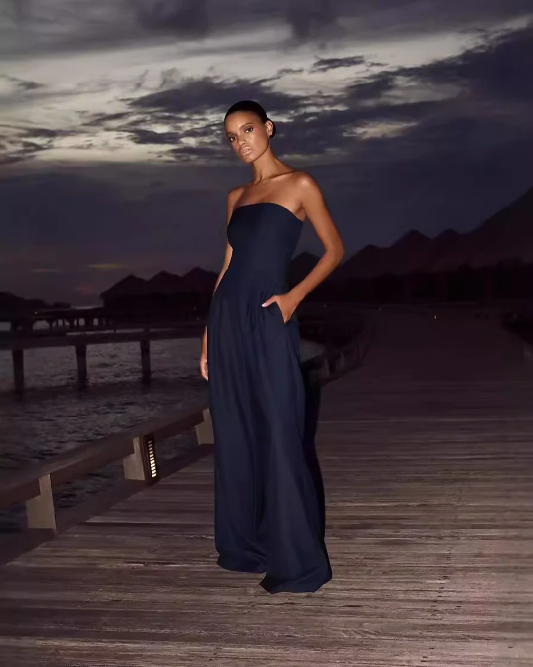 Louna | Luxuriöser Jumpsuit mit fließendem Schnitt