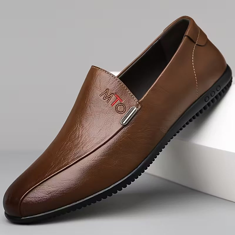 Ezequiel | Orthopädische Leder-Slipper⏐Premium Edition