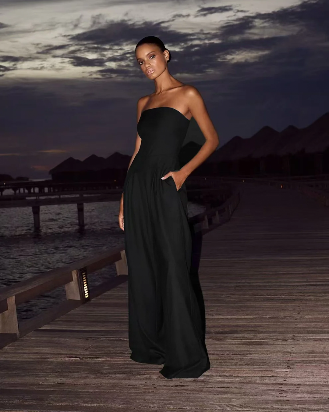 Louna | Luxuriöser Jumpsuit mit fließendem Schnitt